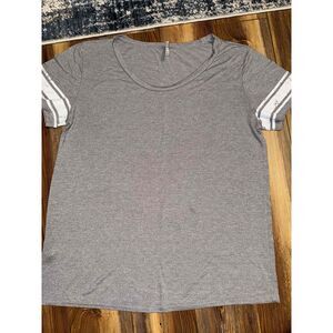 BKE Core Womens Heather Gray Short Sleeve Crew Neck T-Shirt Size Extra Large